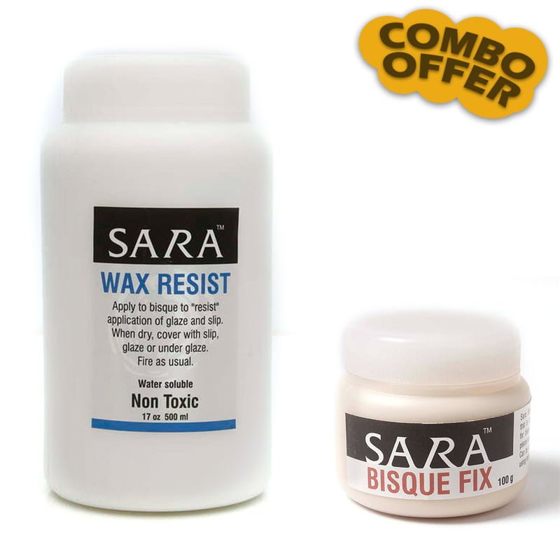 Combo Wax Resist & Bisque Fix Combo Wax Resist & Bisque Fix