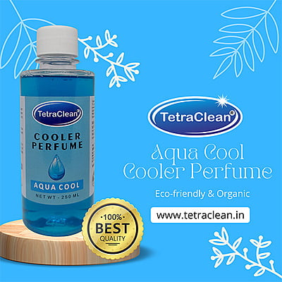 TetraClean Cooler Perfume Fountain Perfume 250ml Rose, Jasmine, Sandal, Lavender, Lemongrass, Aqua Cool TetraClean Cooler Perfume Fountain Perfume 250ml Rose, Jasmine, Sandal, Lavender, Lemongrass, Aqua Cool