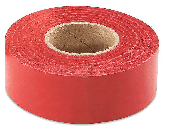 CINTA DE SEÑALIZACION ROJO