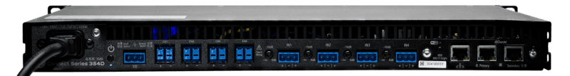 CS354D SMART AMP | 4 CHANNELS | 350 WATTS PER CHANNEL, Dante