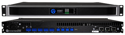 CS84D SMART AMP | 4 CHANNELS | 80 WATTS PER CHANNEL, Dante