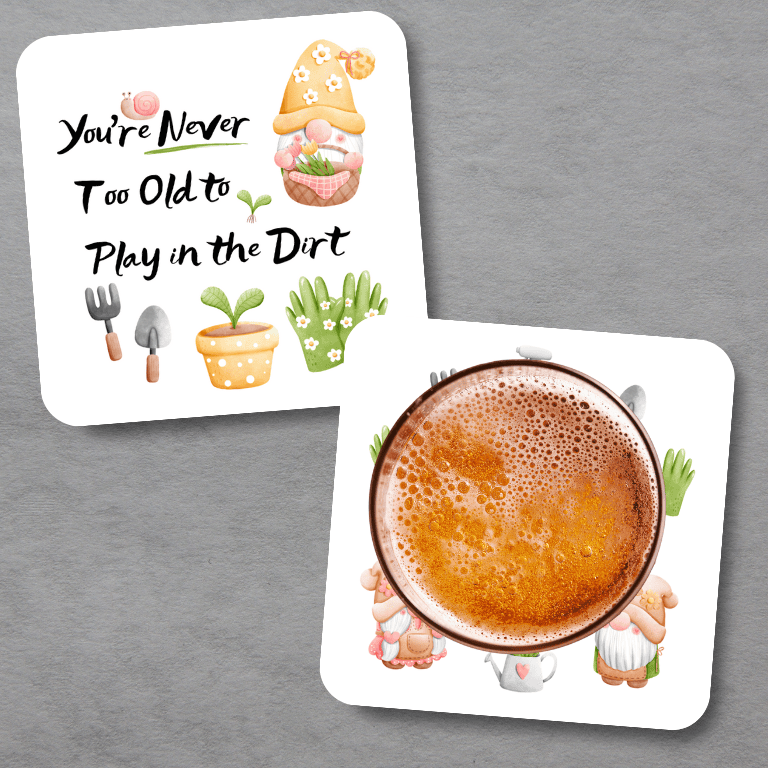 Gnome Coasters, Set of 4