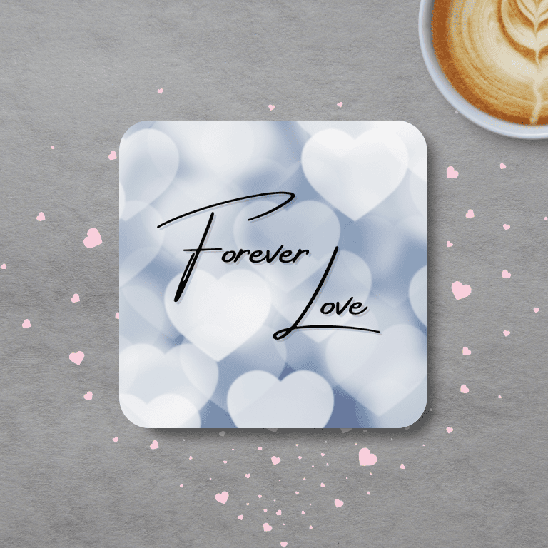 Newlywed Coasters, Set of 4