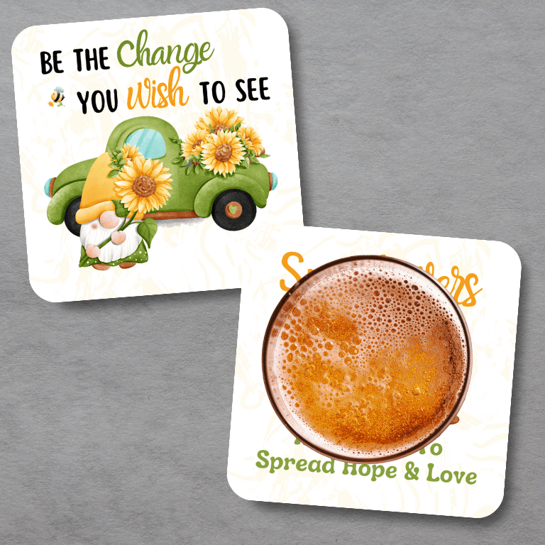 Gnome Coasters, Set of 4