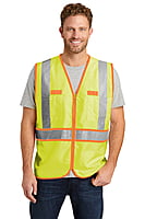 CSV407  CHALECO BICOLOR DE ALTA VISIBILIDAD CORNERSTONE ANSI 107 CLASS 2