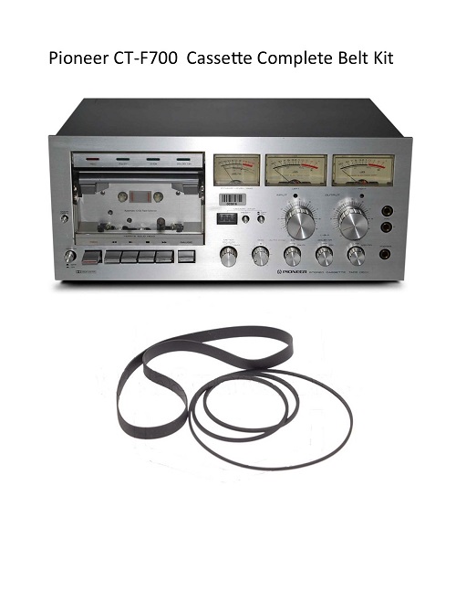Pioneer CT-F700 Complete Cassette Belt Kit Pioneer CT-F700 Complete Cassette Belt Kit
