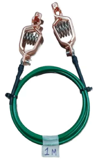 CABLE PARAM TIERRA FISICA DE 1MTS CON CAIMAN