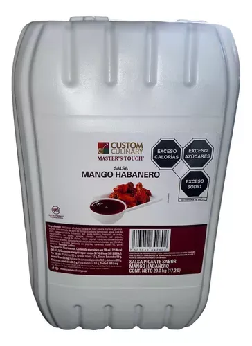 CUSTOM CULINARY SALSA MANGO HABANERO 20LT
