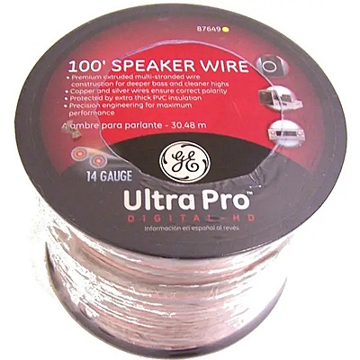 Pyle Link 100 ft. 14AWG Speaker Wire - 2 Conductor