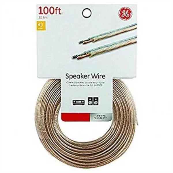 GE 100 ft. 18AWG Speaker Wire - 2 Conductor GE 100 ft. 18AWG Speaker Wire - 2 Conductor