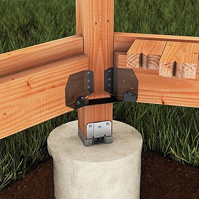 Simpson Strong-Tie Outdoor Accents - ORNAMENTAL Gazebo Tie Rafter - PC ZMAX