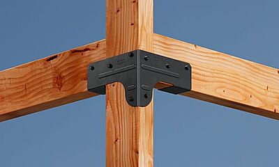 Simpson Strong-Tie Outdoor Accents - ORNAMENTAL Rigid Tie Angle - PC ZMAX Simpson Strong-Tie Outdoor Accents - ORNAMENTAL Rigid Tie Angle - PC ZMAX