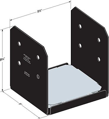 Simpson Strong-Tie Outdoor Accents - AVANT PostBase PC ZMAX