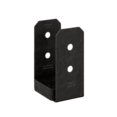 Simpson Strong-Tie Outdoor Accents - Avant Post Base Rough PC Zmax Simpson Strong-Tie Outdoor Accents - Avant Post Base Rough PC Zmax