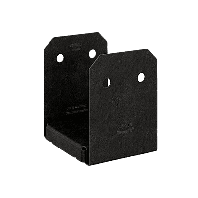 Simpson Strong-Tie Outdoor Accents - Avant Post Base Rough PC Zmax Simpson Strong-Tie Outdoor Accents - Avant Post Base Rough PC Zmax