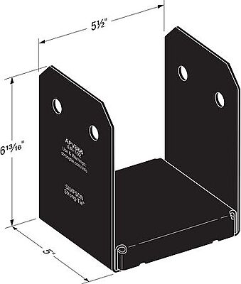 Simpson Strong-Tie Outdoor Accents - AVANT PostBase PC ZMAX