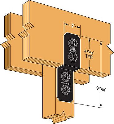 Simpson Strong-Tie Outdoor Accents - Avant Deck Joist Tie PC ZMAX