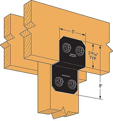 Simpson Strong-Tie Outdoor Accents - Avant Deck Joist Tie PC ZMAX