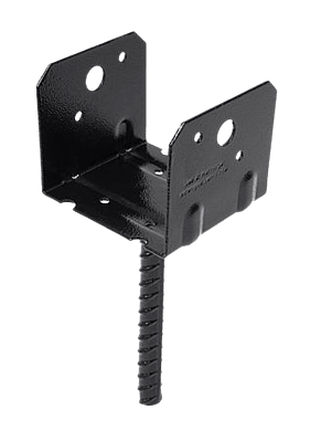Simpson Strong-Tie Wood Conn - Bases & Caps - Post Base RCPS with Powder Coat