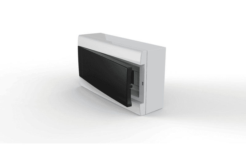 Caja Sobreponer para 12 módulos DIN