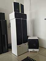 Pre-Owned White Canton GLE 100 5.1 Set