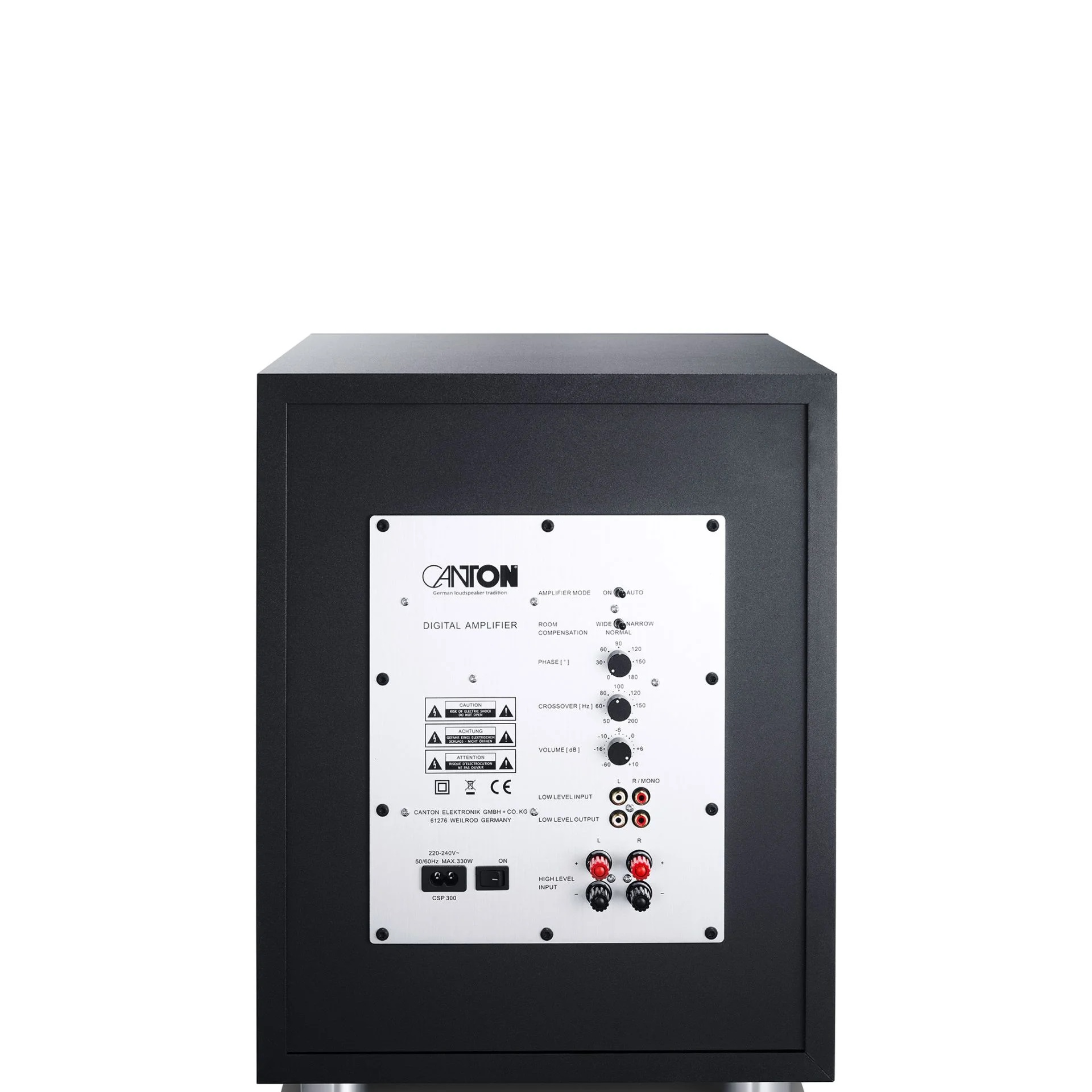 Canton Power Sub 12 Dual Driver Subwoofer Canton Power Sub 12 Dual Driver Subwoofer