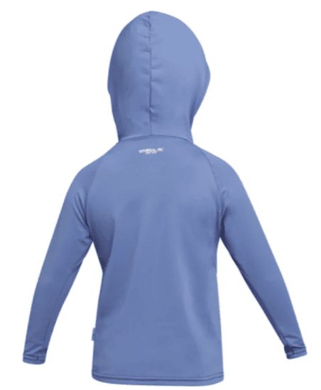 5327GOA-BIC | GIRLS TODDLER SPF HOODED LS RASH TEE | 2 | Bic Blue Ice |  | Niño | ONEILL