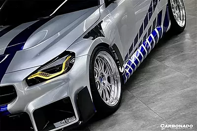 OD Style Dry Carbon Fiber Front Fenders – BMW M2 G87 (2021–2024) OD Style Dry Carbon Fiber Front Fenders – BMW M2 G87 (2021–2024)