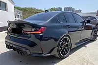 MTN Style Dry Carbon Fiber Trunk Spoiler Wing β BMW M3 G80/G81 (2021β2024)