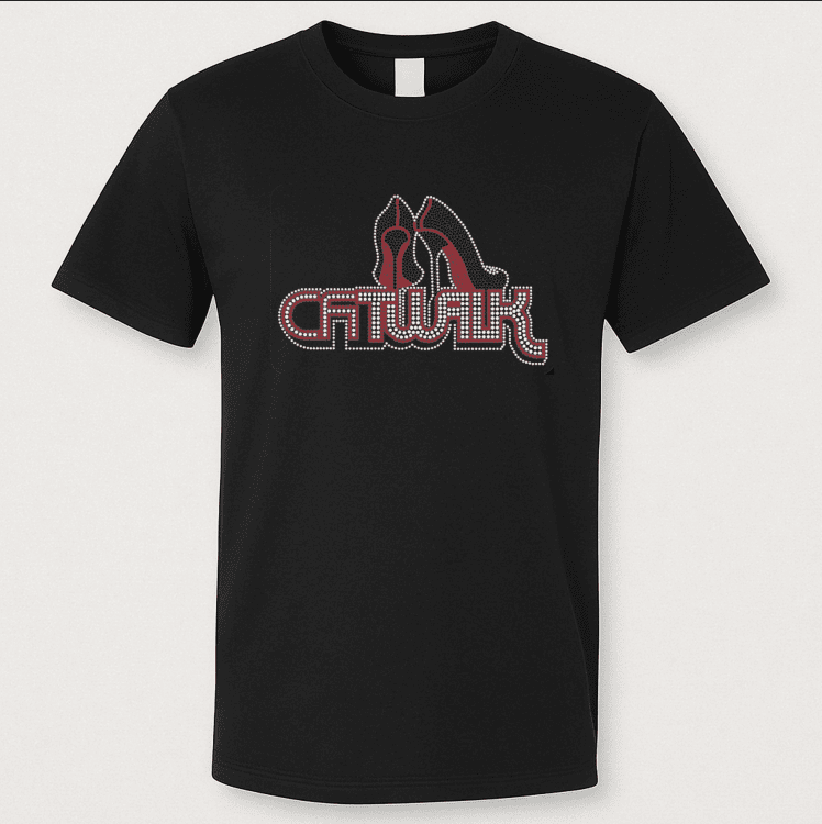 Catwalk Rhinestone T-Shirt Catwalk Rhinestone T-Shirt