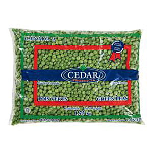 ASN38002 : Cedar/GNF - Frozen Green Peas (6X1.75 KG)