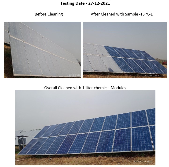 Organic Solar Panel Cleaner TSPC OR1 Remove Cement, Lime, Hard Water, Carbon, Coal, Bird Poop Organic Solar Panel Cleaner TSPC OR1 Remove Cement, Lime, Hard Water, Carbon, Coal, Bird Poop