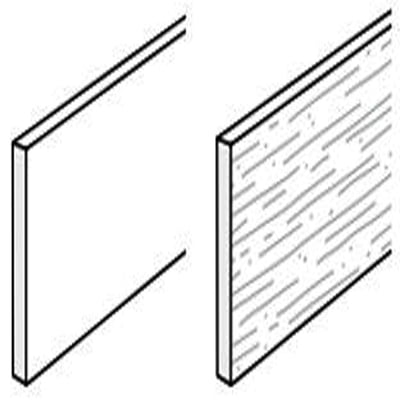 CertainTeed Treamboard - Reversible woodgrain/smooth-5/8"