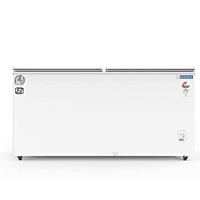 Blue Star Hard Top 300 Litre Deep Freezer-CF3-300MPW (Front View with Both Doors Closed) Blue Star Hard Top 300 Litre Deep Freezer-CF3-300MPW (Front View with Both Doors Closed)