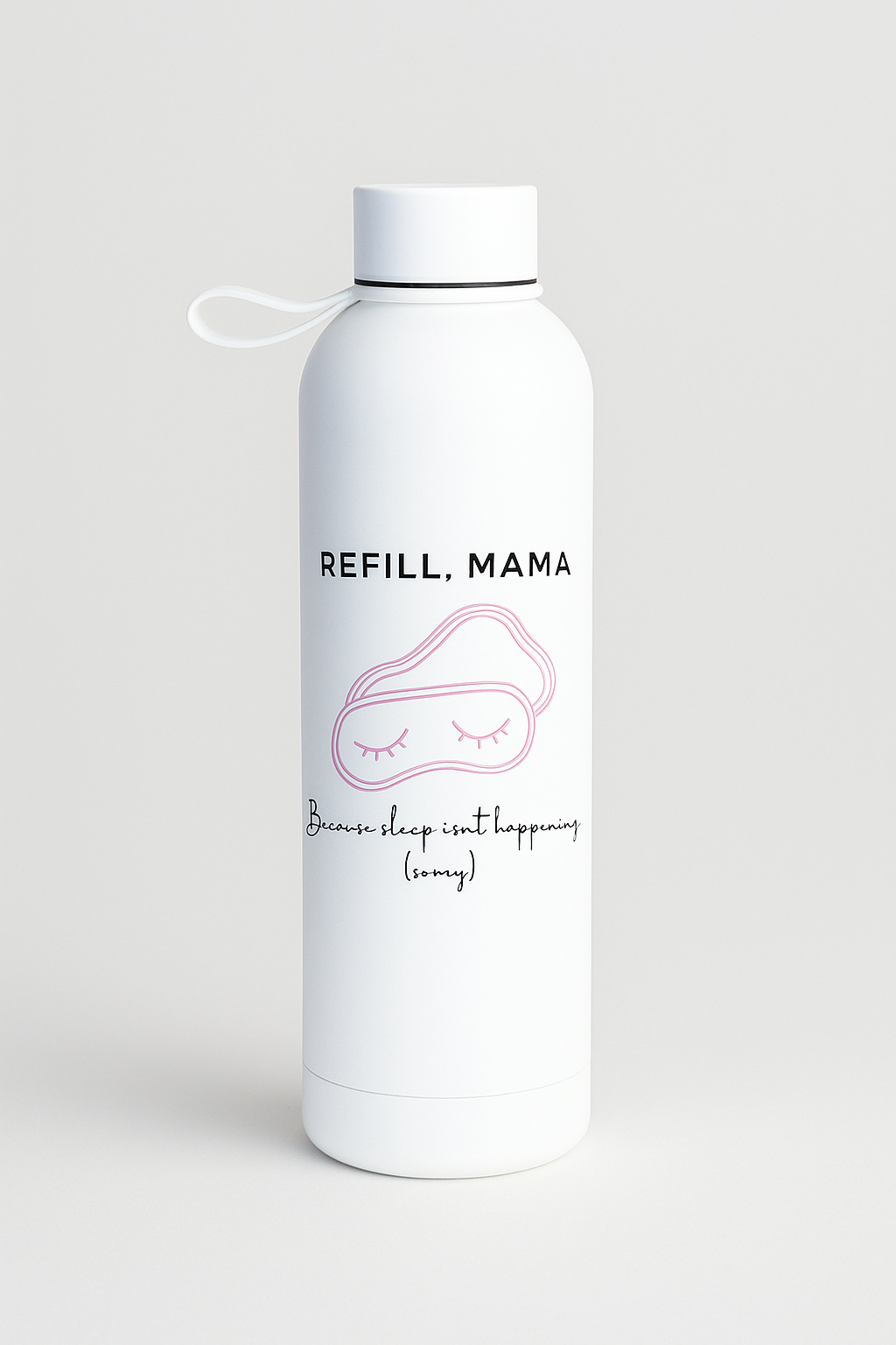 AFTERLY Thermal Flask For Mums with Print – Refill, Mama