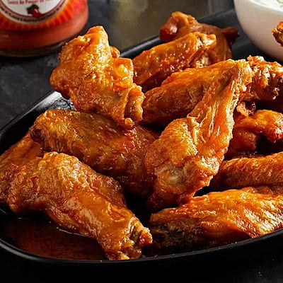Wings - 6 with sauce or Naked
