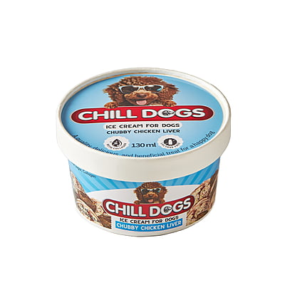 Chill Dogs Chubby Chicken Liver Box 130ml X 4Cups Chill Dogs Chubby Chicken Liver Box 130ml X 4Cups