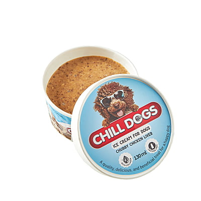Chill Dogs Chubby Chicken Liver Box 130ml X 4Cups Chill Dogs Chubby Chicken Liver Box 130ml X 4Cups