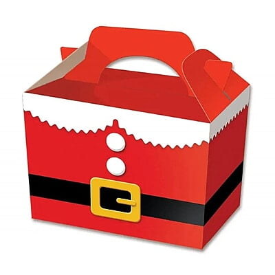 Christmas Santa Food Boxes