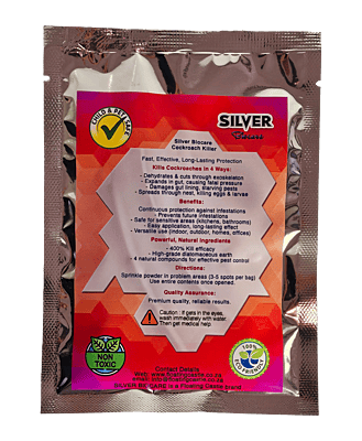 Silver Biocare ORGANIC Cockroach Killer Silver Biocare ORGANIC Cockroach Killer