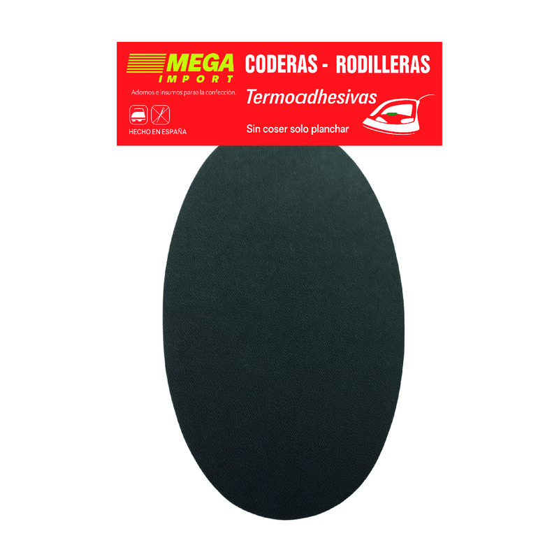 Codera Rodillera C-3 Negro Paquete X 10 Unidades