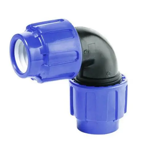 Compression elbow