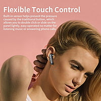Conekt Buds Alpha Black Wireless Earpods with Heavy Bass