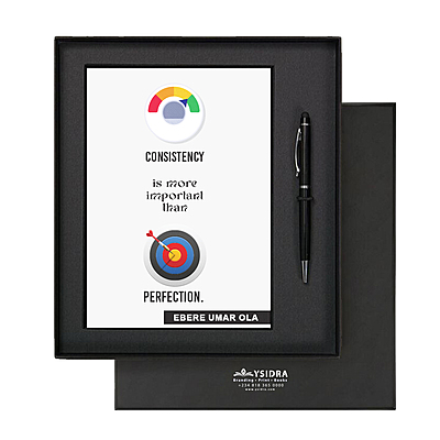 Consistency better is better than Perfection | Premium Motivational Notebook Consistency better is better than Perfection | Premium Motivational Notebook