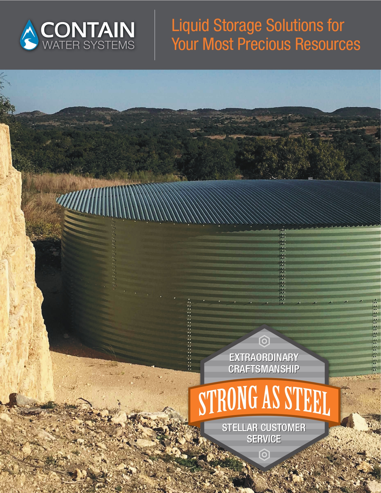 Contain Water System 0906 – Steel Water Tank
