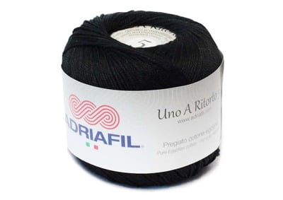 Uno A Ritorto Tit. 5 - Cotone per uncinetto colorato Col. 01 Uno A Ritorto Tit. 5 - Cotone per uncinetto colorato Col. 01