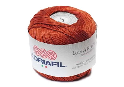 Uno A Ritorto Tit. 5 - Cotone per uncinetto colorato Col. 27 Uno A Ritorto Tit. 5 - Cotone per uncinetto colorato Col. 27