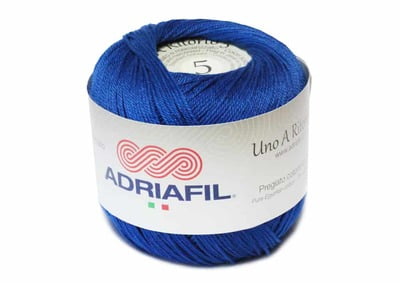 Uno A Ritorto Tit. 5 - Cotone per uncinetto colorato Col. 32 Uno A Ritorto Tit. 5 - Cotone per uncinetto colorato Col. 32