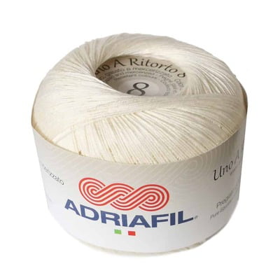 Uno A Ritorto Tit. 8 - Cotone per uncinetto Uno A Ritorto Tit. 8 - Cotone per uncinetto