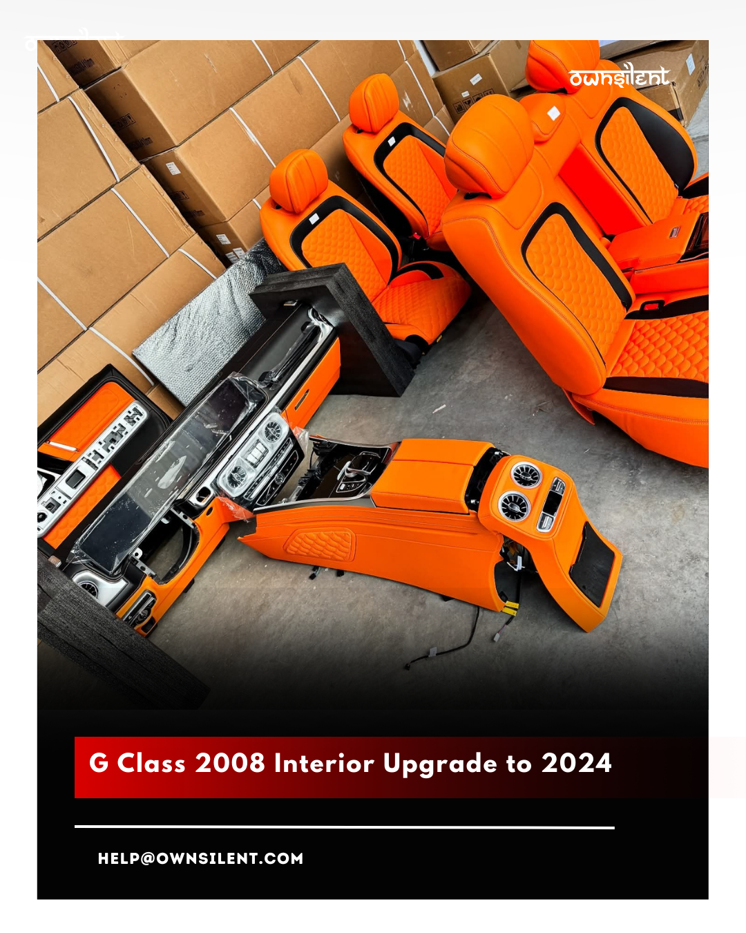 2002-2018 Mercedes Benz G CLASS UPGRADE TO 2020 STYLE